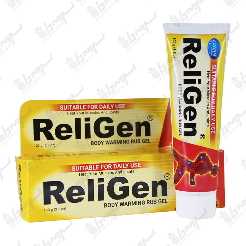 ژل گرمایشی بدن رلیژن دایان فارما | 100 گرم ژل گرمایشی بدن رلیژن دایان فارما | 100 گرم