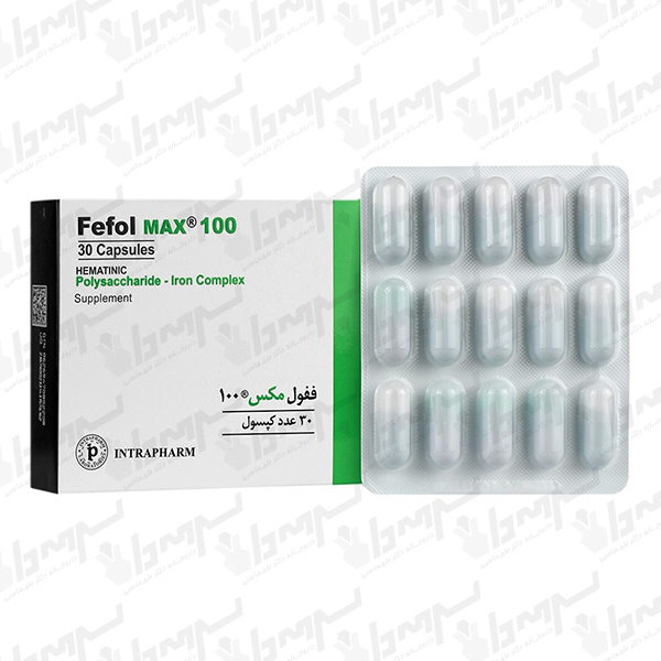 کپسول ففول مکس 100 اینترافارم | 30 عدد کپسول ففول مکس 100 اینترافارم | 30 عدد