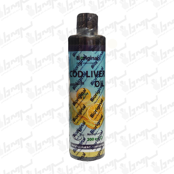 شربت امگا 3 روغن کبد ماهی بایو اورجینال | 180 میلی لیتر شربت امگا 3 روغن کبد ماهی بایو اورجینال | 180 میلی لیتر