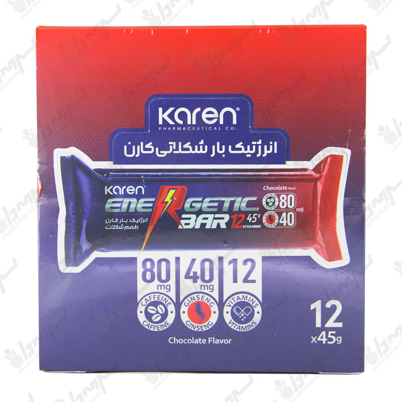 انرژیک بار کارن | 12 عدد انرژیک بار کارن | 12 عدد