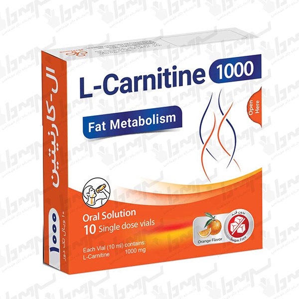 محلول ال کارنیتین 1000 پارس بهروزان جم | 10 عدد محلول ال کارنیتین 1000 پارس بهروزان جم | 10 عدد