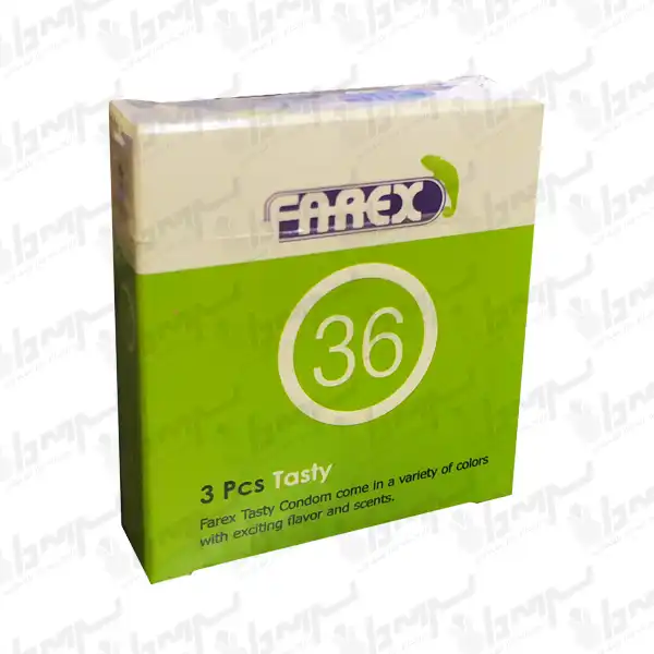 کاندوم فارکس مدل Tasty 36 بسته 3 عددی