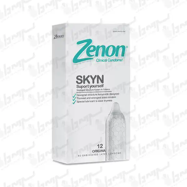 کاندوم خاردار مدل Skin زنون | 12 عددی
