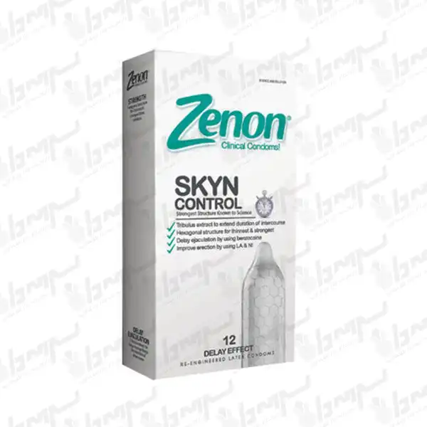 کاندوم خاردار مدل Skin Control زنون | 12 عددی