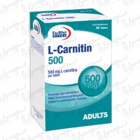 قرص ال کارنیتین 500 میلی گرم یوروویتال | 60 عدد