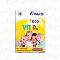 کپسول ویتامین 1000 D3 فیشر فلکسان | 60 عدد