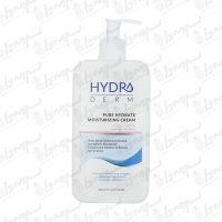 کرم مرطوب کننده دست و صورت پمپی Aqua Satin هیدرودرم | 500 گرم