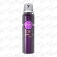 اسپری خوشبو کننده بدن زنانه NIGHT WISH ژک ساف 150 میل