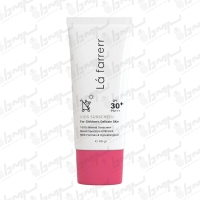 ضد آفتاب مینرال کودکان پوست حساس و ظریف SPF30 لافارر 40 گرم