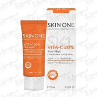 فلویید صورت 20% حاوی آنتی اکسیدان ویتامین سی اسکین وان 30 میل