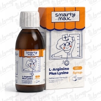 شربت ال آرژنین پلاس لیزین اسمارتی مکس | 150 میلی لیتر