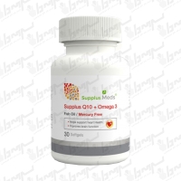 کپسول نرم ژلاتینی ساپلاس کیوتن + امگا 3 ساپلاس مدز | 30 عدد