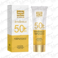 کرم ضد آفتاب مینرال ساین شیلد SPF50 ساین اسکین مناسب انواع پوست | 50 گرم