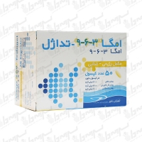 کپسول نرم امگا 3 6 9 تداژل تهران دارو | 50 عدد