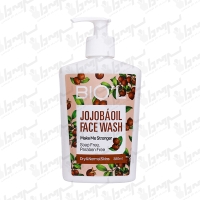 کرم ژل شستشوی صورت پوست خشک و نرمال روغن جوجوبا بیول 140 میل