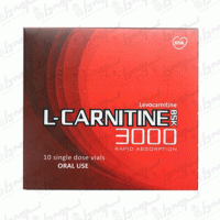 ال کارنیتین 3000 بی اس کی | 10 ویال خوراکی