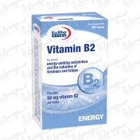 قرص ویتامین B2 یورو ویتال | 60 عدد
