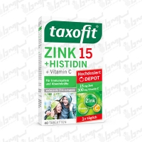 قرص زینک 15 با هیستیدین تاکسوفیت | 40 عدد