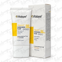 فلوئید ضد آفتاب ویتامین سی SPF50+ ویتالیر | ۵۰ میلی لیتر