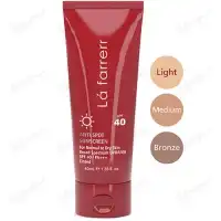 کرم ضد آفتاب و ضد لک رنگی لافارر مخصوص پوست های خشک و معمولی SPF40 لافارر
