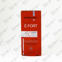 فلوئید ضد آفتاب سی فورت SPF50 مناسب انواع پوست درمالیفت | 40 میلی لیتر