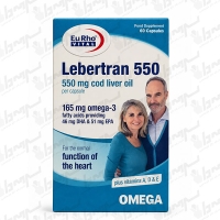 کپسول نرم ژلاتینی لبرترن 550 یوروویتال | 60 عدد