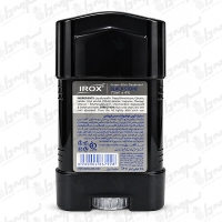 استیک کرمی خوشبوکننده بدن ایروکس Black Stone حجم ۷۵ میلی‌ لیتر