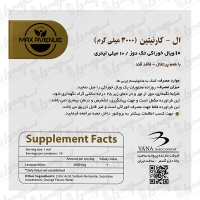 ویال ال کارنیتین 3000 میلی گرم مکس اونیو | 10 عدد