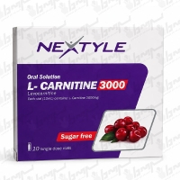 ویال ال کارنیتین 3000 میلی گرم نکستایل | 10 عدد