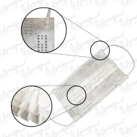 ماسک تنفسی سه لایه یکبار مصرف 50 عددی ( ماسک دولتی )