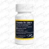 کپسول نرم ژلاتینی ویتامین D3 1000 واحد تهران دارو | 60 عدد