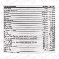 پودر آمینو انرژی زیرو ترک نوتریشن | 250 گرم