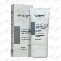 فلوئید ضد آفتاب ضد لک SPF50+ وایت ویت ویتالیر 50 میل