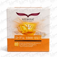 کپسول نرم د-فیکس 1000 ویتاویوا | 60 عدد