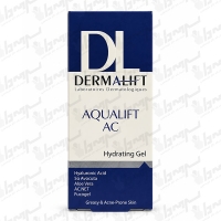 ژل آبرسان درمالیفت Aqualift AC پوست چرب و جوش‌دار | ۵۰ میلی‌لیتر
