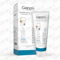 کرم ضد آفتاب SPF50+ پوست خشک و معمولی ژنوبایوتیک 50 میل