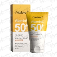 کرم ضد آفتاب SPF50+ ویتامین سی ویتالیر 40 میل