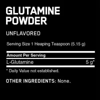 پودر گلوتامین اپتیموم نوتریشن | 600 گرم | چربی سوز و عضله ساز | بدون طعم